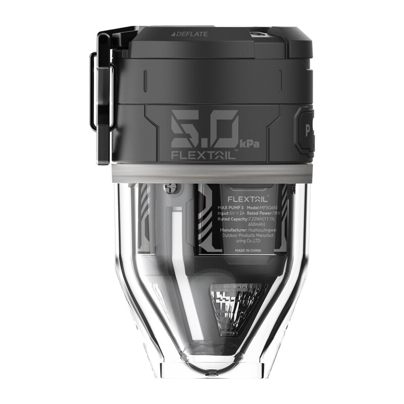 Flextail Max Pump 3 -kannettava pumppu (musta)