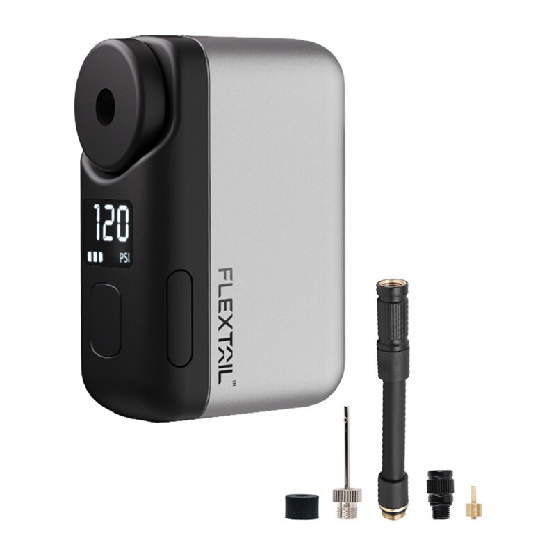 Flextail Tiny Bike Pump Pro -kannettava polkupyörän pumppu (harmaa)