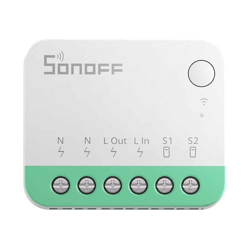 Sonoff MINIR4M Matter -yhteensopiva älykäs WiFi-minikytkin (HomeKit, SmartThings, Home Assistant).