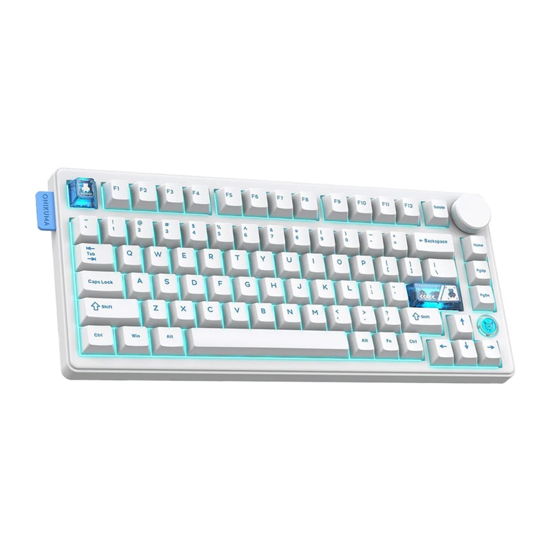 ONIKUMA MT706 -näppäimistö (valkoinen) (QWERTY)