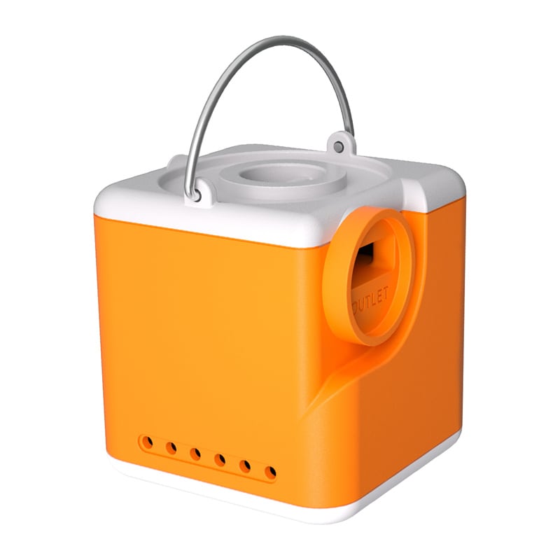 Flextail Nano Pump 5C1 -kannettava pumppu (oranssi)