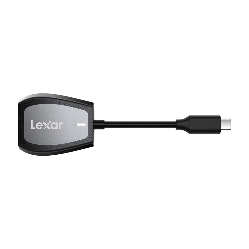 Lexar Dual-Slot SD- ja microSD-muistikortinlukija, USB-C