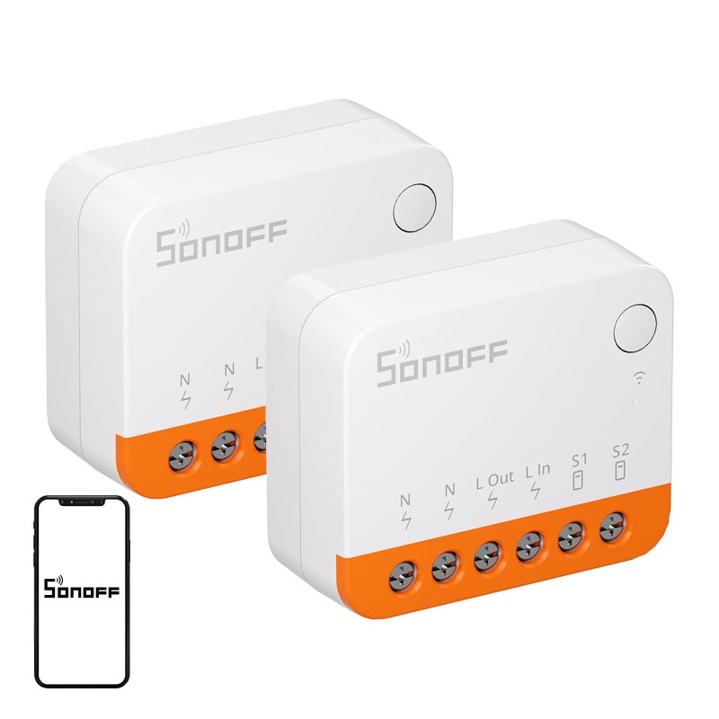 Sonoff MINIR4 (Extreme) -kytkin, 2 kpl:n pakkaus