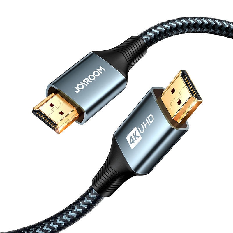 USB-kaapeli HDMI–HDMI / 4K 60 Hz / 2 m Joyroom SY-20H1 (harmaa)