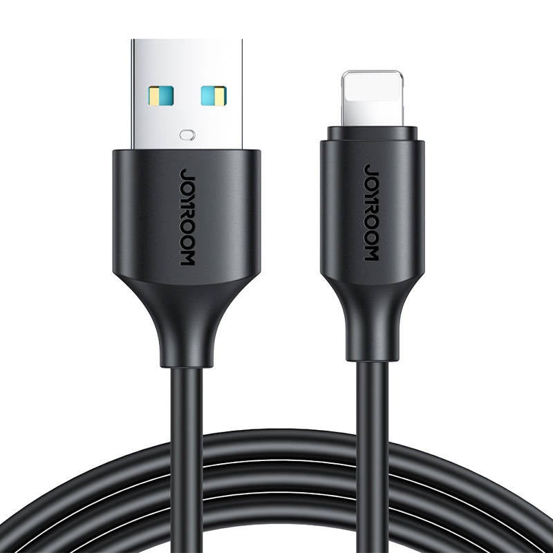 Kaapeli USB-A / Lightning / 2,4 A / 0,25 m Joyroom S-UL012A9 (musta)
