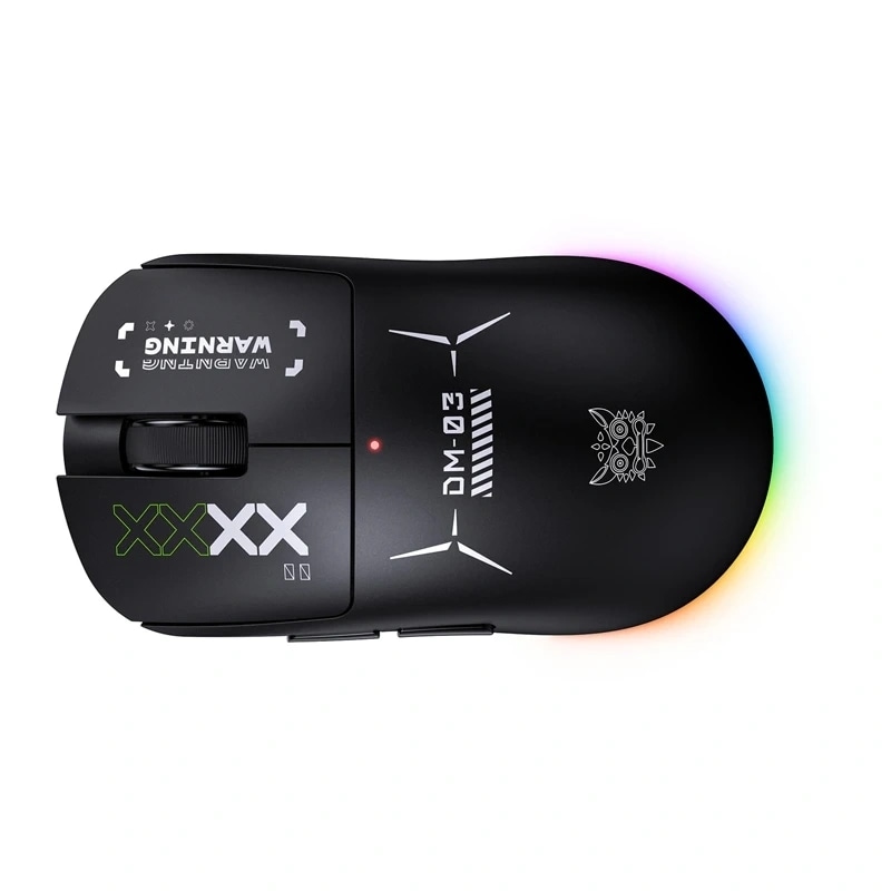 ONIKUMA DM03 RGB -pelikäyttöinen hiiri (musta)