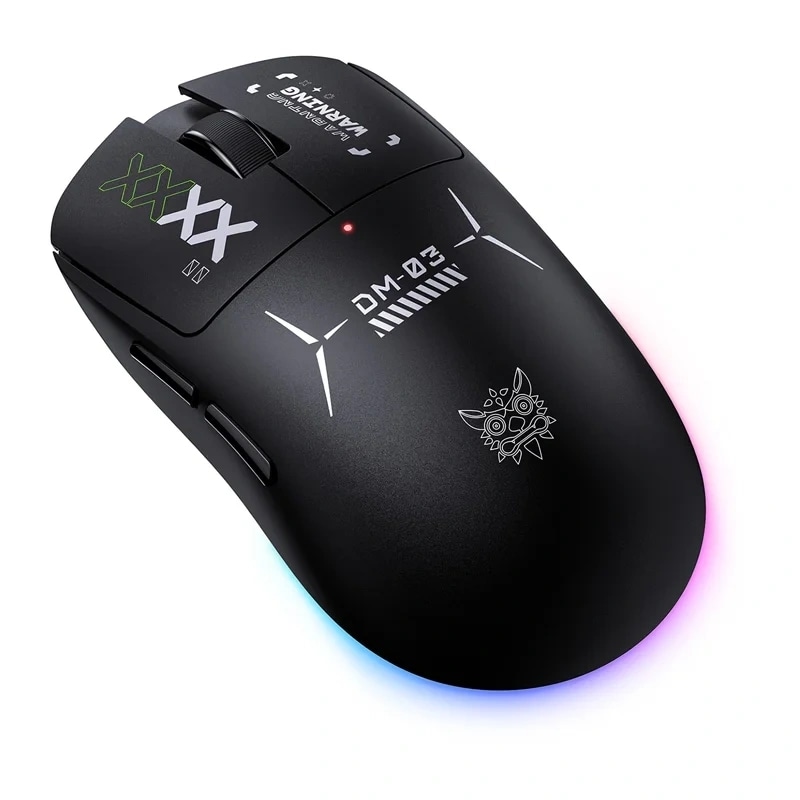 ONIKUMA DM03 RGB -pelikäyttöinen hiiri (musta)