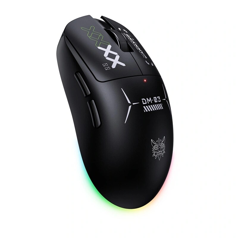 ONIKUMA DM03 RGB -pelikäyttöinen hiiri (musta)