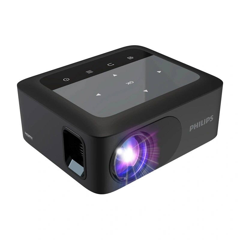 Phillips N-110 720p -miniprojektori (musta)