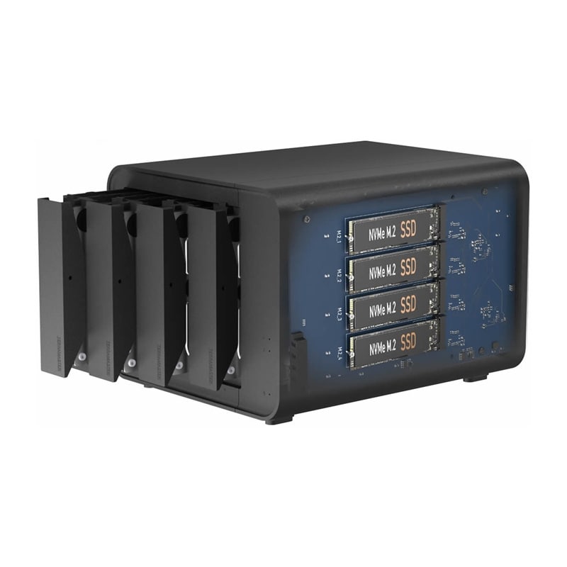 TERRAMASTER D8 Hybrid DAS 8-paikkainen kiintolevykotelo