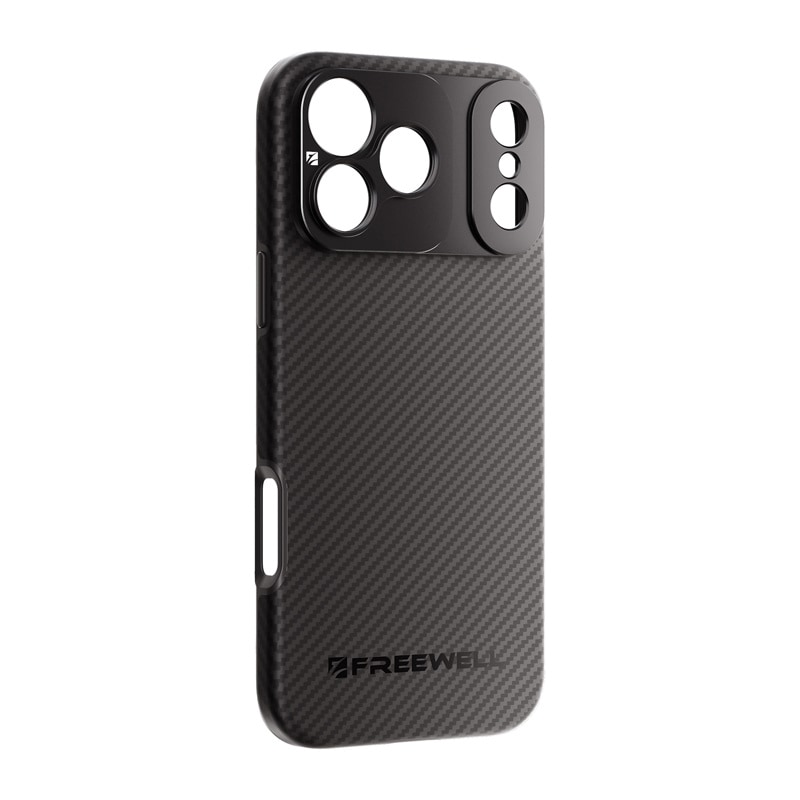 Freewell-kotelo iPhone 17 Pro Maxille, 17 mm:n kiinnikkeellä