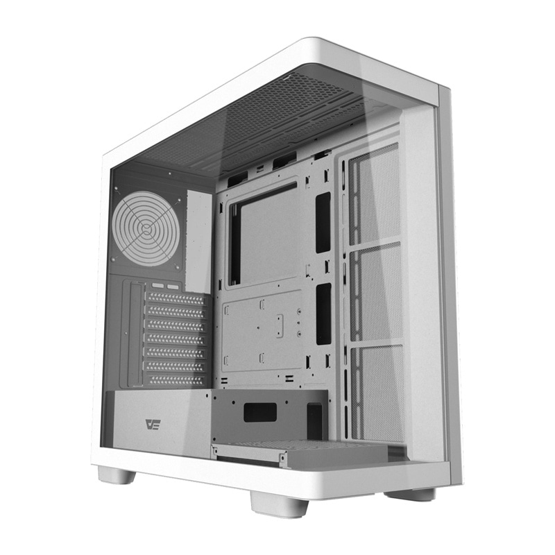 DarkFlash DS900G -tietokonekotelo (valkoinen)