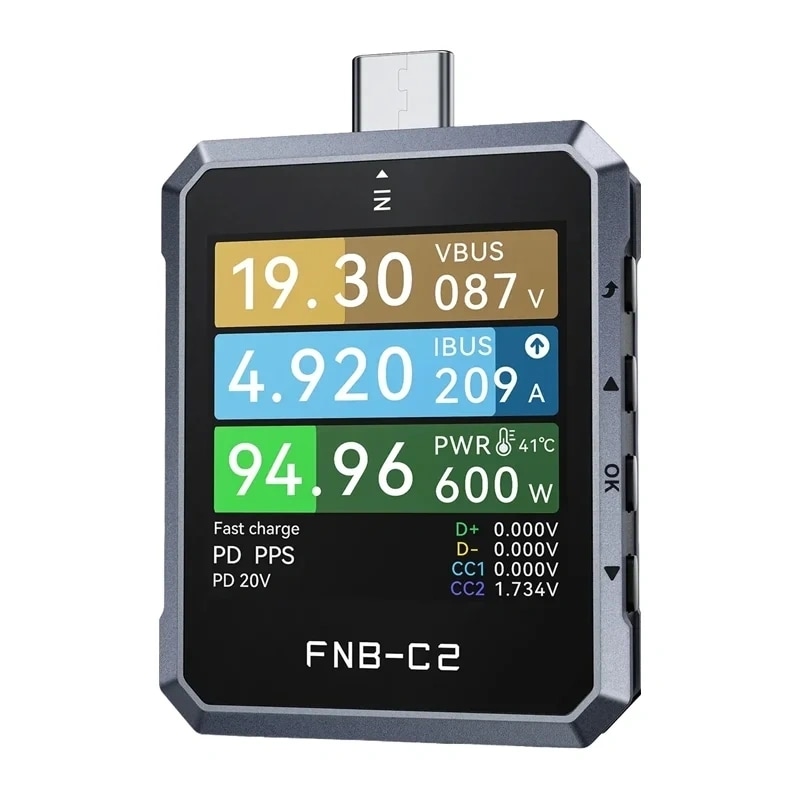 USB FNIRSI FNB-C2 -testauslaite
