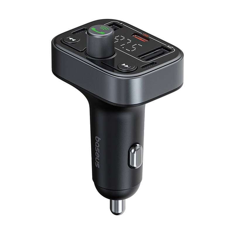 Baseus S-09 Pro FM-lähetin, Bluetooth (musta)