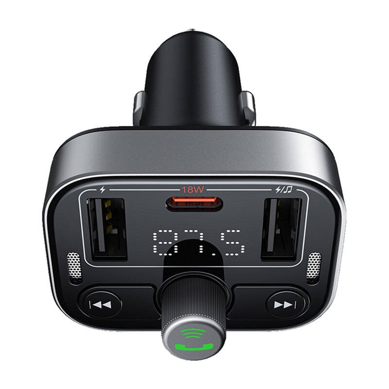 Baseus S-09 Pro FM-lähetin, Bluetooth (musta)