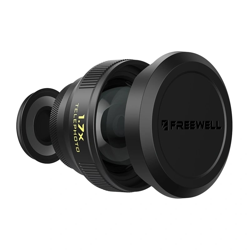 Freewell 1,7x-älypuhelimen teleobjektiivi, 17 mm:n kiinnitys