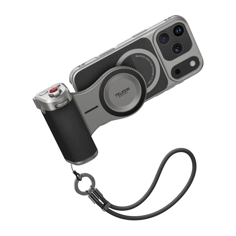 Master Grip -kiinnike iPhone 17 Pro Maxille – varavirtalaite