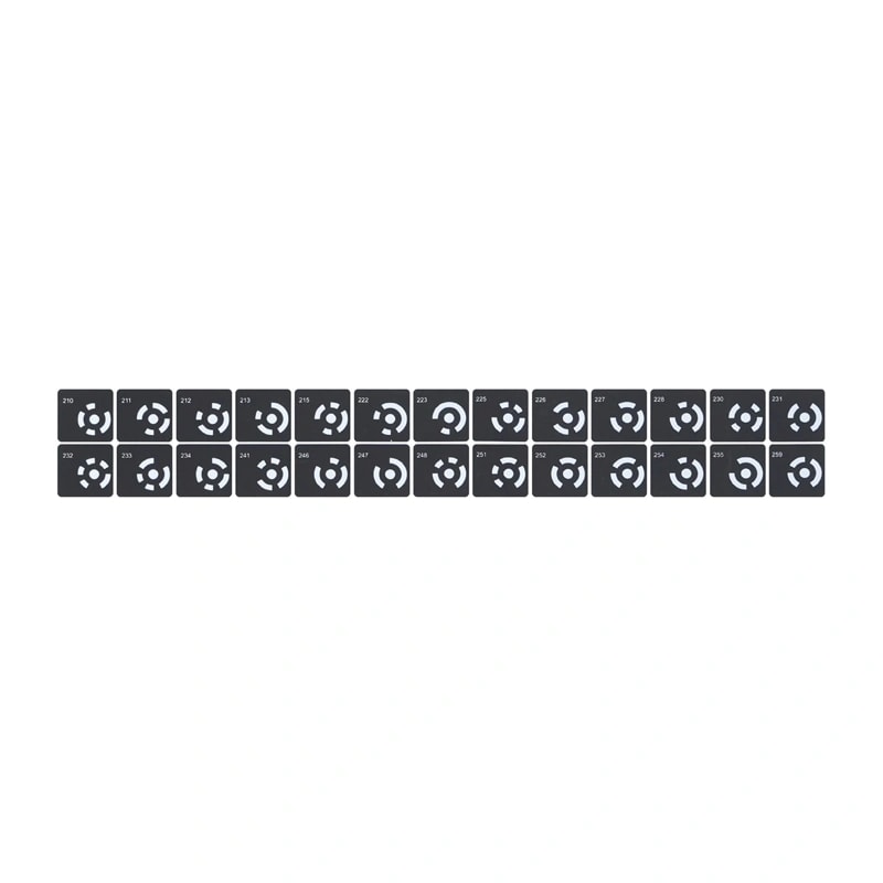 Revopoint-itseliimautuvat merkintäkynät (208 kpl)