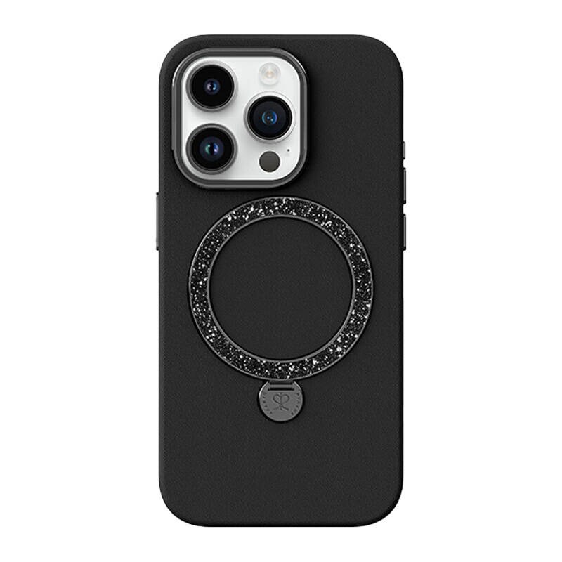 Joyroom PN-14L2 -suojakotelo Dancing Circle, iPhone 14 Pro (musta)