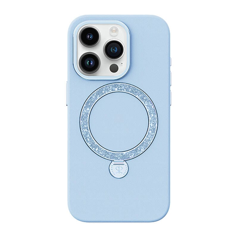 Joyroom PN-15L4 -suojakotelo Dancing Circle, iPhone 15 Pro Max (sininen)