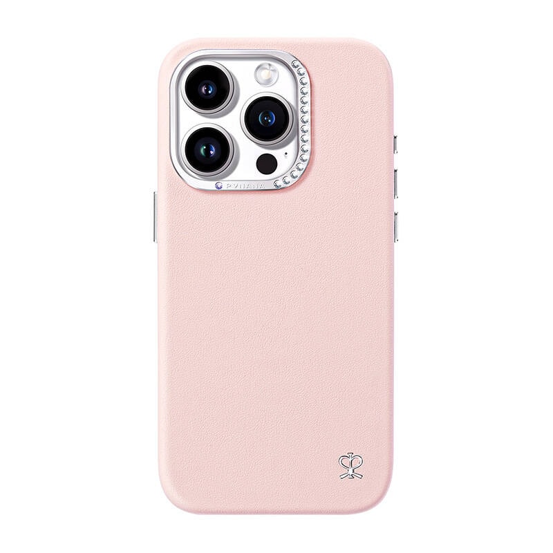 Joyroom PN-15F1 Starry -suojakotelo iPhone 15 Pro Maxille (vaaleanpunainen)