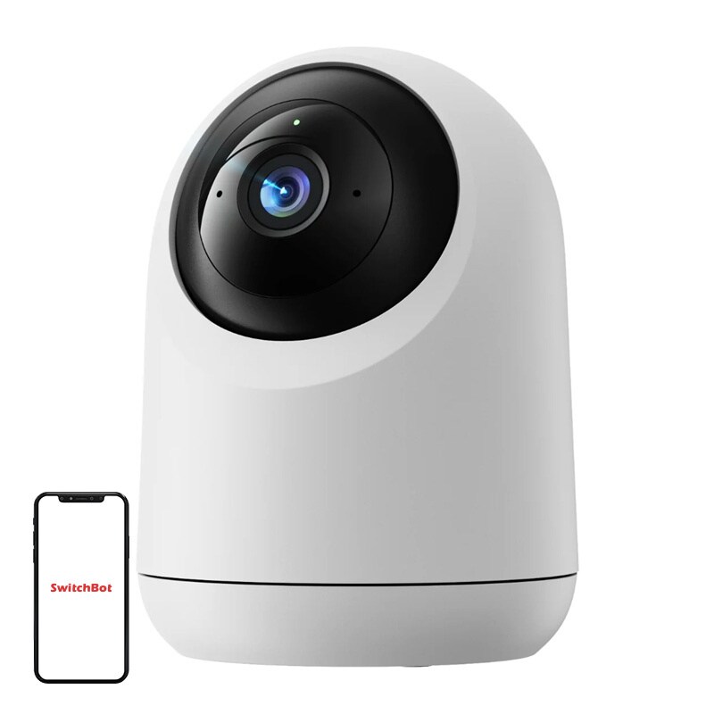 SwitchBot Pan/Tilt Cam Plus 3K -sisäkäyttöön tarkoitettu IP-kamera