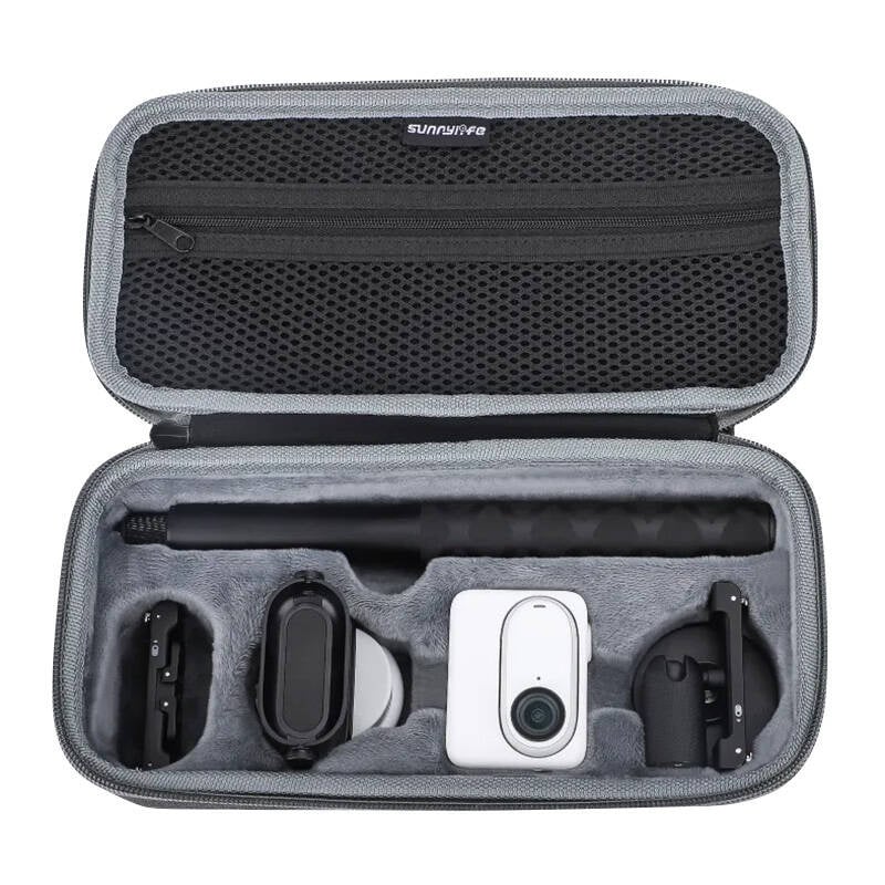 Sunnylife-suojakotelo Insta360 GO 3 / GO 3S -kameralle (musta)