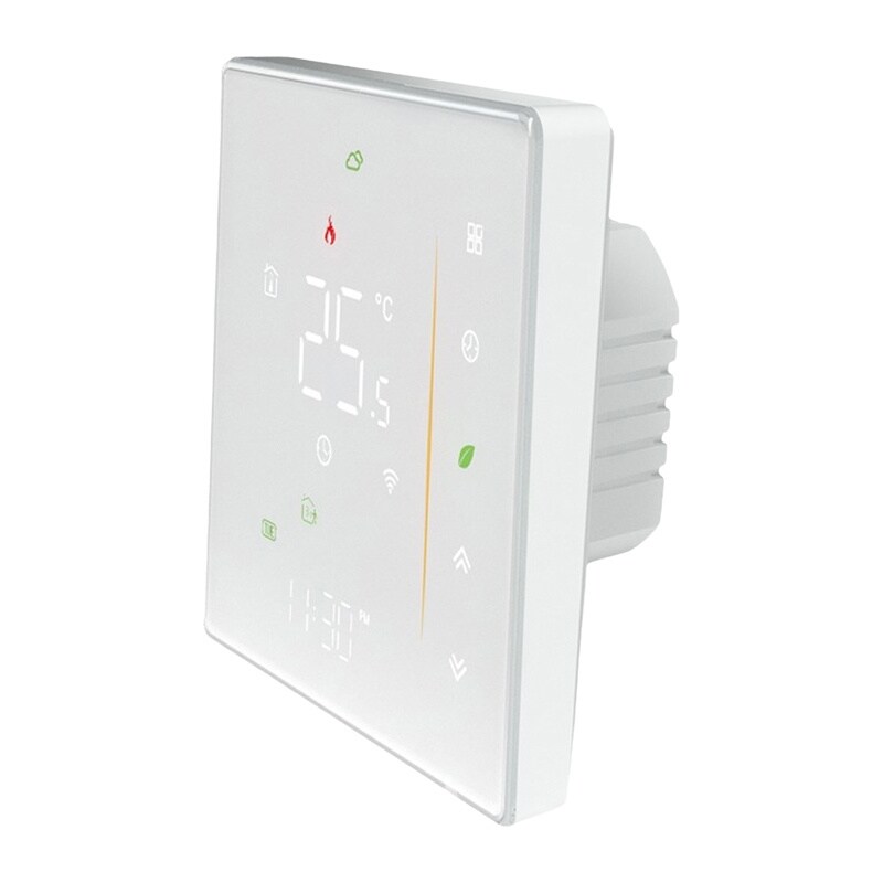 MOES WHT-006-GB-WH Wi-Fi-termostaatti sähkölämmitykseen (valkoinen)
