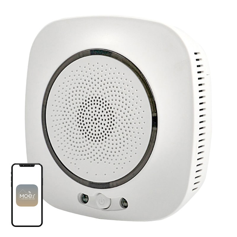 MOES WSS-S-GL Wi-Fi-kaasunilmaisin