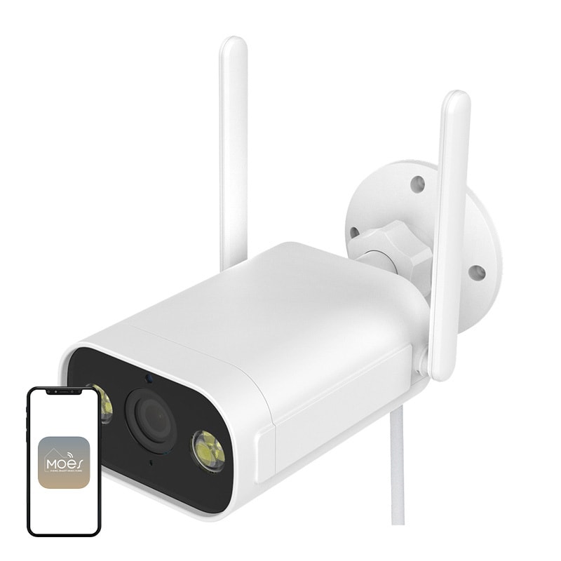 MOES WCM-JD-T1 3 MP:n ulkokäyttöön tarkoitettu Wi-Fi-IP-kamera