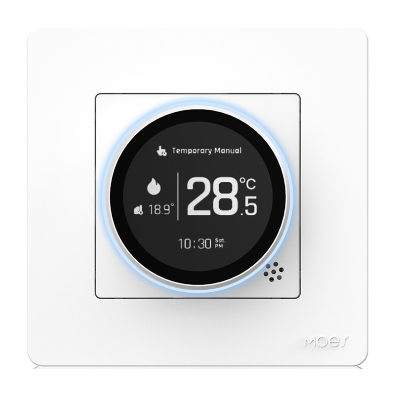 MOES ZHT-SR-GB ZigBee-termostaatti sähkölämmitykseen