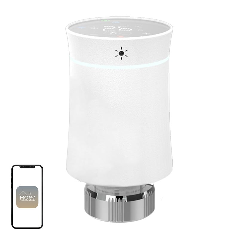 MOES TRV BY100 ZigBee -kosketustermostaattipää