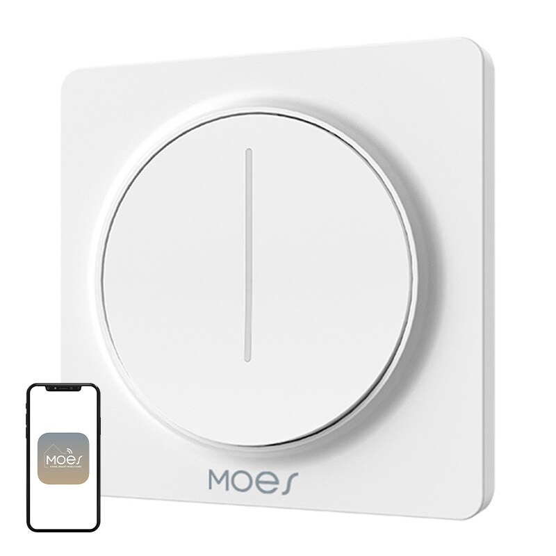 MOES ZS-SY-EUD-WH ZigBee-himmennin (valkoinen)