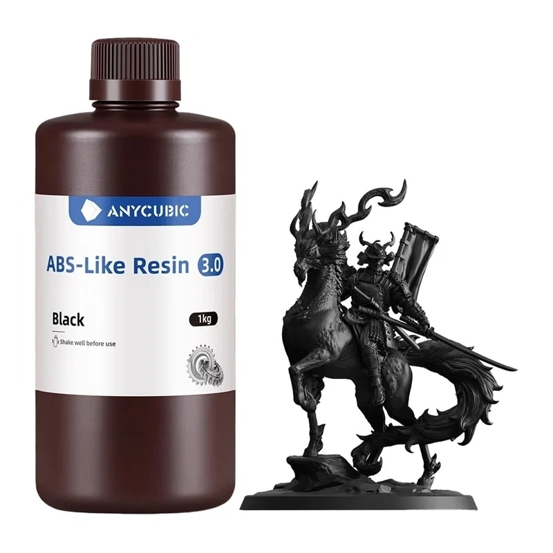 ANYCUBIC ABS-tyyppinen hartsi 3.0 (musta)
