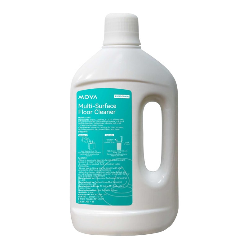 Monikäyttöinen lattianpuhdistusaine MOVA P10 Ultra/P10 Pro Ultra/S20 Ultra/P20 Ultra ym., 1 l