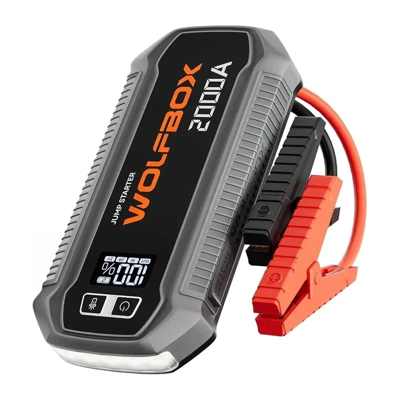 WOLFBOX MegaVolt 12 16 000 mAh 2 000 A käynnistysapulaite