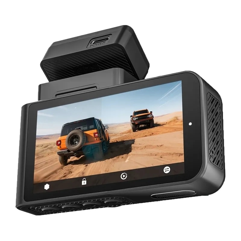 WOLFBOX X3 WiFi 2,5K + 1080p 64 Gt:n ajotallennin